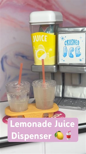 Lemonade Juice Dispenser Miniverse 🍋🥤