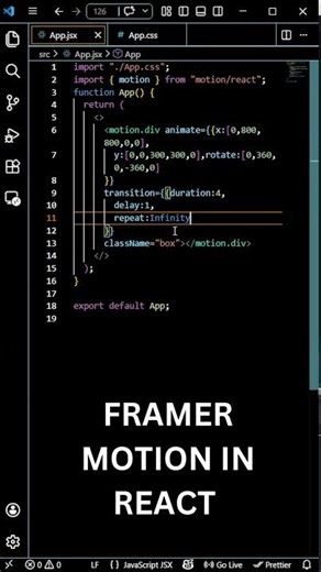 framer motion in react.js #algorithm #pattern #coding #programming #html #javascript #reactjs