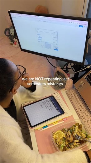 still getting back into things but def gonna focus on consistency over long study sessions this semester🤧 #studytok #fypシ #studentlife #collegetok #studymotivation