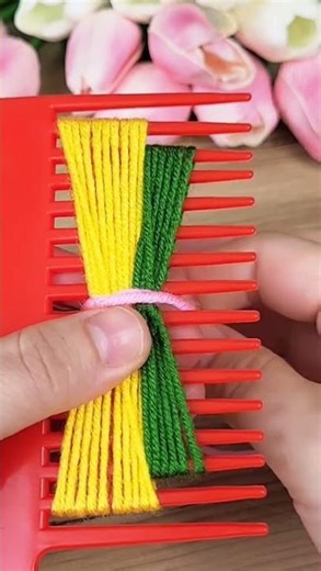 How to Make Amazing Flowers with Just a Comb! (So Easily!) Create a Work of Art with Your Old Comb!.