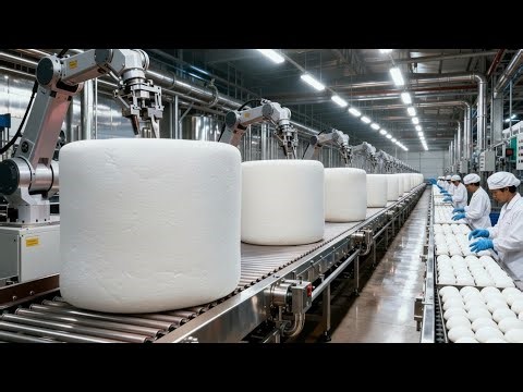 Inside a US Marshmallow Factory 🇺🇸 | How Marshmallows Are Made (Full Tour)