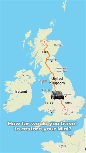 This black MPI Mini travelled 15 hours through snow and rain to get to us 😱 It had already been partially stripped and had some repair work carried out, but a change in circumstances means that it’s now with for a full restoration! 🥰 The first stage of restoration, which was stripping what was left of the shell, is complete - now it’s time for the Mini to undergo panel restorations and be fitted with genuine Heritage panels! 🤩 #ukminis #mini #ClassicMini #MiniSpecialist #MiniRestoration | The