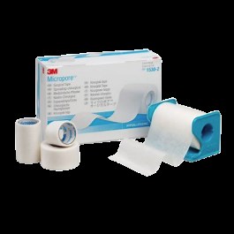 3M Micropore Surgical Tape - 1/2, 1, 2, 3 Inch