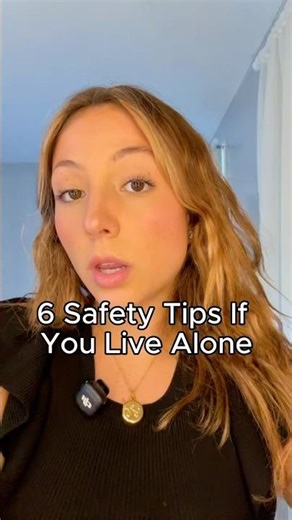 6 Safety Tips if you live alone!!With InvisaWear, just two clicks alerts five family members/friends