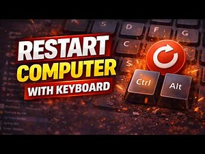 How to Restart Computer with Keyboard (Windows 10/11) 2026