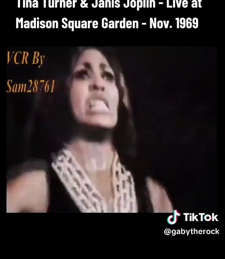 Tina Turner & Janis Joplin Live at Madison Square Garden