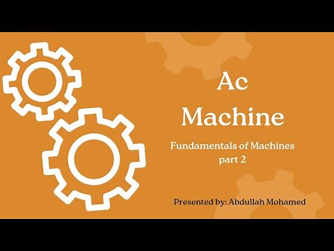 AC Machine || Fundamentals of AC Machine "part 2/2"