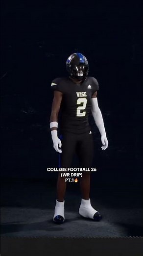 CFB 26 Wide Receiver Drip 💧#cfb26 #ncaa #football #gaming