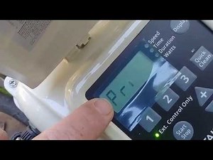 Pentair SuperFlo Variable Speed Pump Connected To EasyTouch Panel