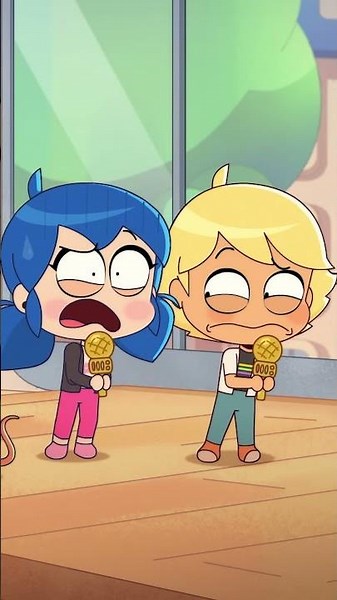 So romantic 😍 #ladybug #catnoir #miraculous #miraculousladybug #adrienette #miraculouschibi #mlb