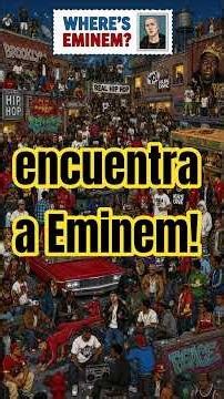 encuentra a Eminem! Buscando a Wally versión Brooklyn Old School Hip Hop #eminem #rap #hiphop