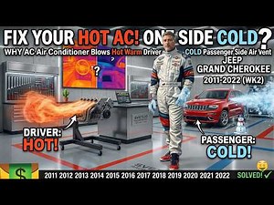 Why AC Air Conditioner Blows Hot Warm Driver Passenger Side Air Vent Jeep Grand Cherokee 2011- 2022