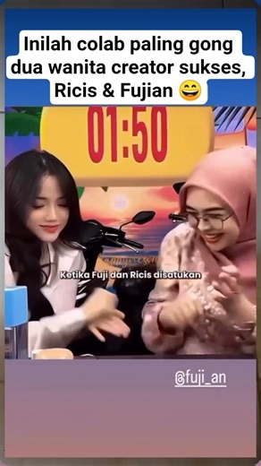 Colab tergokil Fuji & Ricis😂 #fuji#fujian#ricisofficial#riaricisterbaru