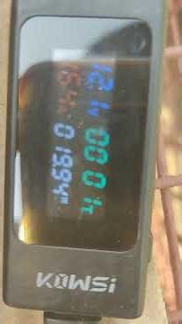 4 way charging module test with 50w solar pannel