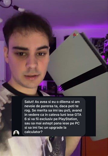 Să mi iau PS5? Sau PC? Ptr GTA 6 🤔 #ndrpc #ask #pc #ps5 #choose TikTok