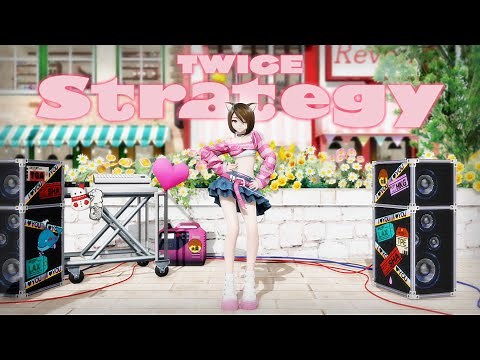 [MMD] TWICE “Strategy” [Motion DL] [Fixed Camera]