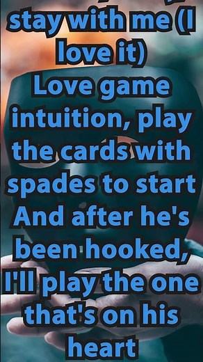Lady Gaga - Poker Face | Lyrics Scrolling