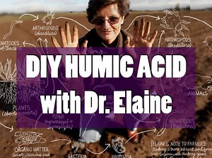 DIY Humic Acid with Dr. Elaine Ingham