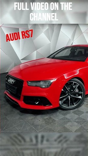 2017 Audi RS7 | Full Exterior & Interior Walkthrough #shorts