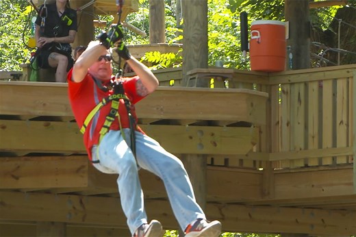 Explore Arlington at Go Ape Zipline & Adventure Park