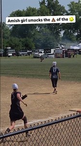 These Amish girls are the real deal !! #softball #slowpitchsoftball #slowpitch #baseball #mlb