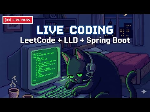 🔥 Leetcode Stream 5 | Full Stack Project Build | Spring Boot | Next.js