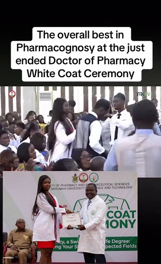 Miss Patricia Racheal Afful: Top Pharmacognosy Student