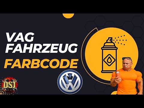 VAG LACKNUMMER SCHNELL FINDEN 🚗 HIER verstecken VW, Audi, Seat und Skoda den Farbcode! 😳