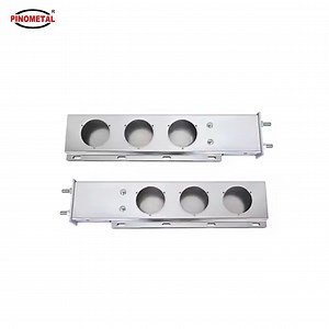 [Hot Item] Universal Mud Flap Hanger Rear Bar with 30" Round Liqht Box Cutouts