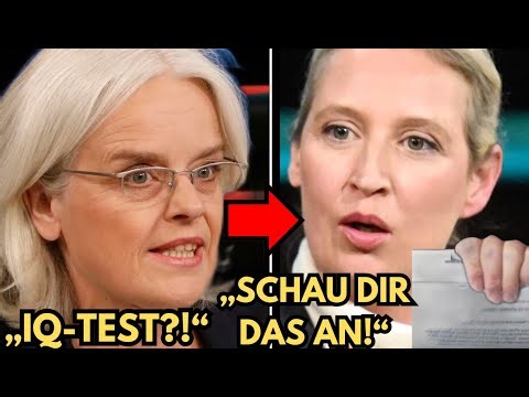 Ulrike Herrmann FORDERT Weidel auf, ihre INTELLIGENZ ZU BEWEISEN —Minuten später ERSTARRT das Studio