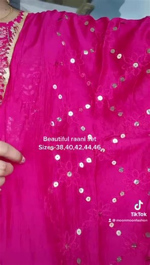 New in designer set with duppatta Sizes-38,40,42,44,46 Call us at-9851107097, 9842377097 for wholesale purchase World wide shipping | MoonMoon Fashion