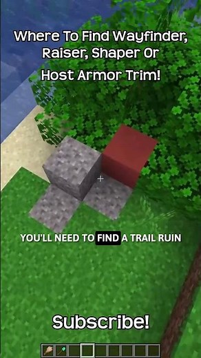 Where To Find Wayfinder, Raiser, Shaper Or Host Armor Trim In Minecraft?!