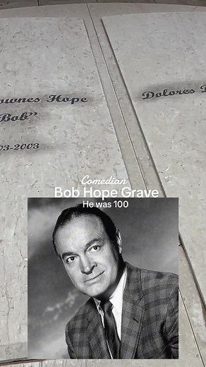 #bobhope #comedian #familyplot #sanfernandomissioncemetery #cemetery #grave #fyp #celebritygraves #foryoupage