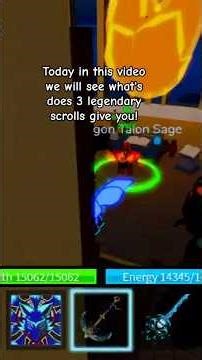 what can 3 legendary scrolls give you in bloxfruit?