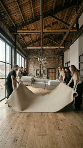 Inside a Stunning Industrial Loft | Cinematic Renovation Timelapse #shorts