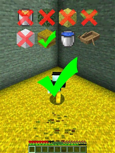 Minecraft FALL Damage vs Blocks Chunk | Danny Bionic Gaming