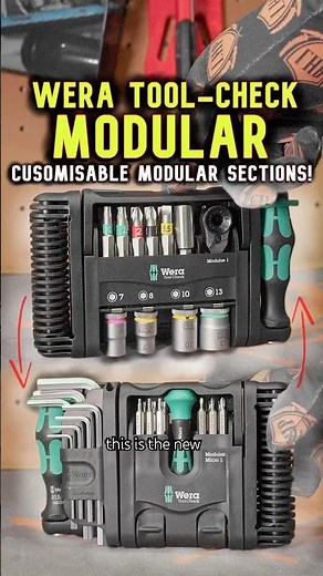 NEW Customisable Tool Kit: Wera Tool-Check Modular