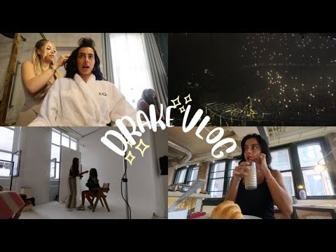 I SAW DRAKE LIVE | the coolest brand trip & shooting my besties new collection | MIA KHAN