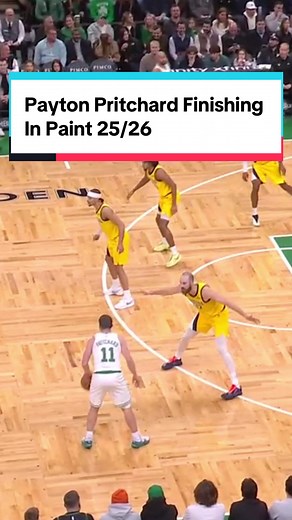 Payton Pritchard's Finishing Skills in the Paint