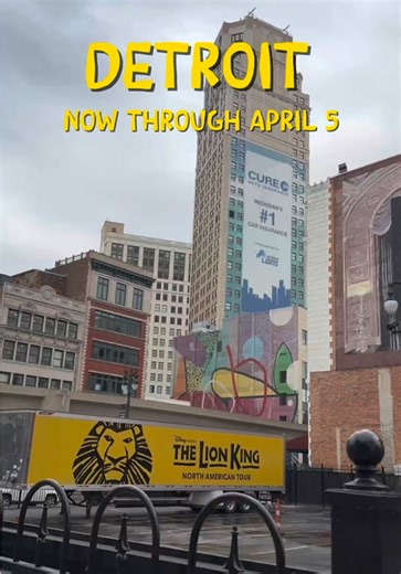 Disney's The Lion King Detroit Opera House