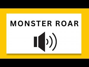 Monster Roar - Free To Use Sound Effects