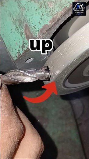 🔧 Learn this easy sharpening trick drillbit #sharpening #drill #tooltips