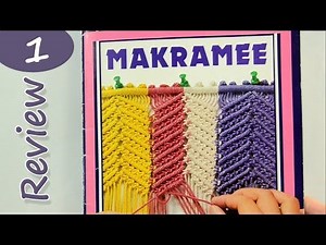 Old German Magazine about Macrame / Review