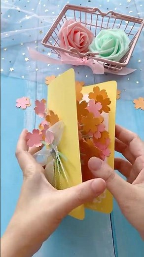 Easy Pop-Up Card Tutorial #papercrafts
