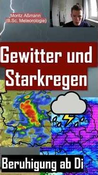 Cold front brings thunderstorms and heavy rain ⛈️⚠️ - Calm weather from Tuesday ☀️ - Frost risk n...