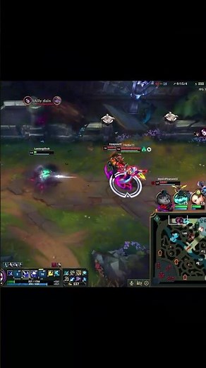 RivenCarriedU 1vs3 - Smartest Warwick Player - League of Legends #shorts