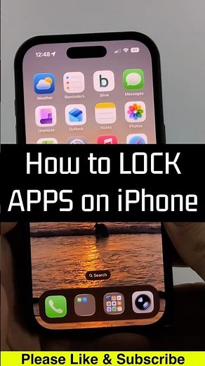 How to Lock Apps on iPhone