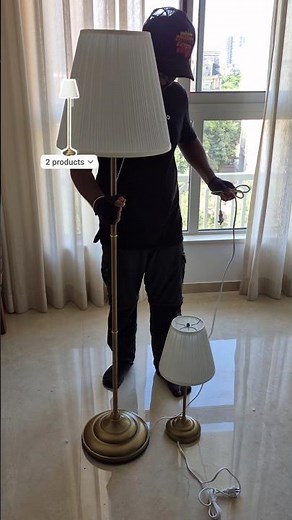 IKEA ÅRSTID Floor Lamp Installation DIY