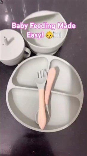 Silicone 6 Pcs Baby Feeding Set Review | BPA Free & Microwave Safe Baby Essentials