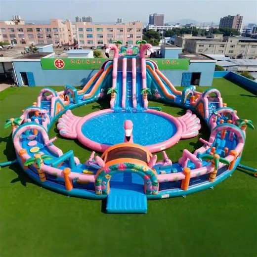 🤩2026 latest inflatable water pool amusement park, do you like any of them? #waterpark #inflatable